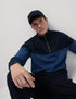 Marks & Spencer "Pure Cotton Half Zip Sweatshirt"